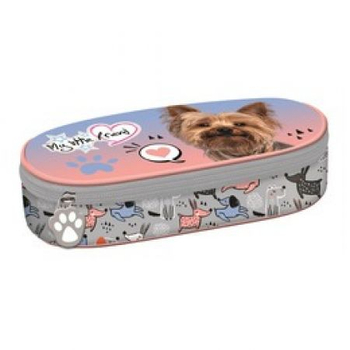 MAJ24 MAJ24 PIÓRNIK SASZETKA USZTYWNIANA Z WEWNĘTRZNĄ KLAPKĄ PCL-01 MY LITTLE FRIEND GREY YORK 668425