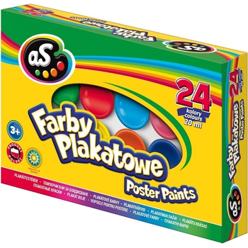 AS FARBY PLAKATOWE 24KOL 20ML 301219005