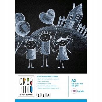 TOP CREATINIO BLOK TECH A3 10K 160G CZARNY