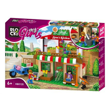 KLOCKI BLOCKI MyGirls PIZZERIA LARRY KB0120