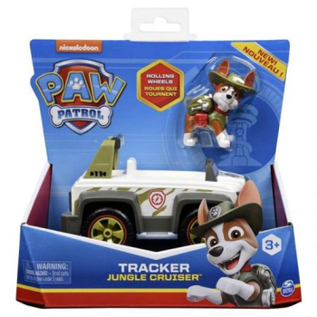 PAW PATROL Psi Patrol Pojazd Jungle Cruiser Tracker 6061801 Spin Master
