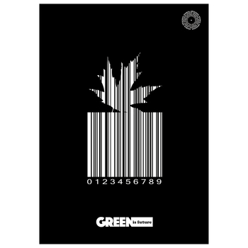 ***ZO ZESZYT GREEN CODE WHITE A4 32K KRATKA 049602