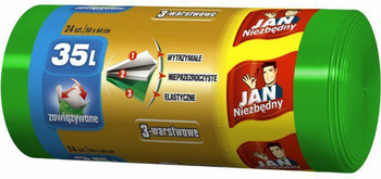JN WORKI LD 3-WARSTW ZAWIĄZYWANE 35L 24SZT