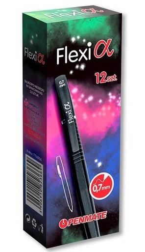 PENMATE DŁUGOPIS FLEXI ALPHA CZARNY 12 SZT TT8007