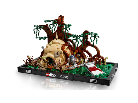 LEGO 75330 STAR WARS Diorama: Szkolenie Jedi na Dagobah
