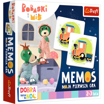 GRA MÓJ PIERWSZY MEMOS - DOBRANOC, TREFLIKI NA NOC