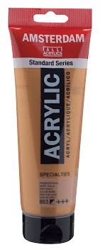 FARBA AKRYL.250ML DEEP GOLD 803 AMSTERDAM