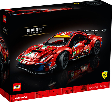 LEGO 42125 TECHNIC FERRARI 488 GTE AF CORSE 51