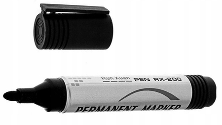 MARKER PERMANENTNY KY-200/YY ŚCIĘTY 10SZT 900841