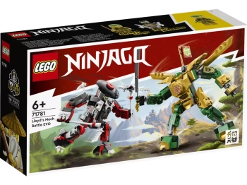 LEGO 71781 NINJAGO Starcie Lloyda z Mechem