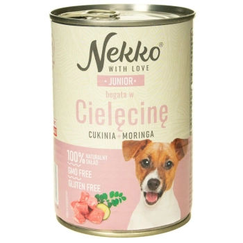 NEKKO JUNIOR 400G CIELĘCINA CUKINIA MORINGA
