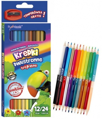 KREDKI TRÓJ.DWUSTRONNE 12/24KOL+TEMP.4940