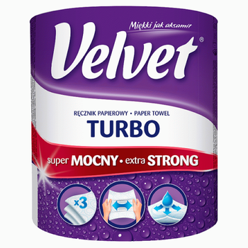 VELVET RĘCZNIK TURBO 1 ROL.