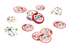 REBEL Dobble Marvel Emoji PL