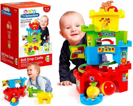 CLEMENTONI WIEŻA Z KULECZKAMI CL17226