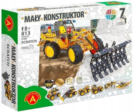 MAŁY KONSTRUKTOR 7W1 STRATCH
