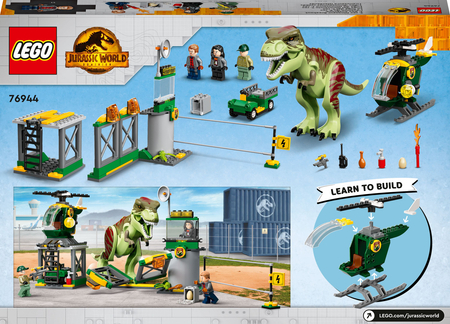LEGO 76944 JURASSIC WORLD Ucieczka tyranozaura