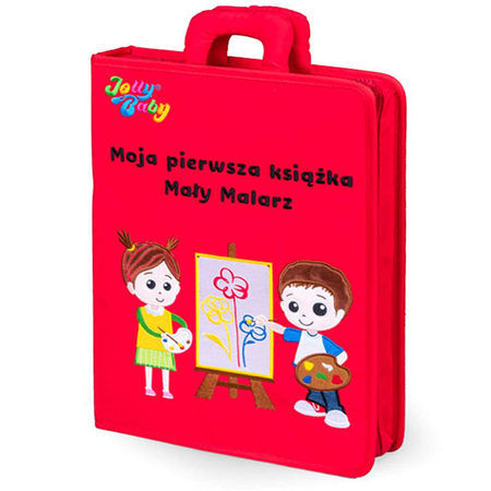 JOLLY BABY MOJA PIERWSZA KSIĄŻKA MAŁY MALARZ