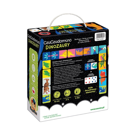 CZUCZU DOMINO DINOZAURY