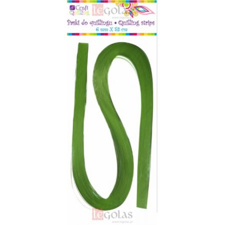 PASKI DO QUILLINGU 6MM - ZIELONE 100SZT QGPQ-032