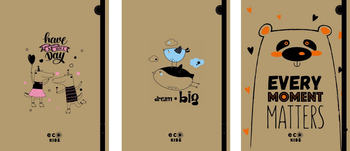 ZO TECZKA SKRZYDŁOWA ECO KIDS 4CM Z GUMKĄ 7099 G4-ECO-KIDS