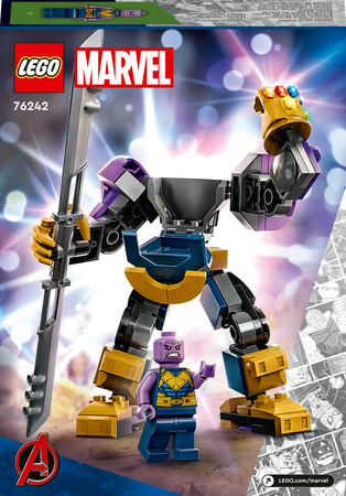 LEGO 76242 SUPER HEROES Mechaniczna zbroja Thanosa