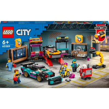 LEGO 60389 CITY Warsztat tuningowania samochodów