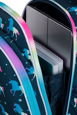 COOLPACK PLECAK MŁODZIEŻOWY TURTLE BLUE UNICORN F015670