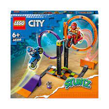 LEGO 60360 CITY WYZWANIE KASKADERSKIE - OBRACAJĄCE SIĘ OKREGI