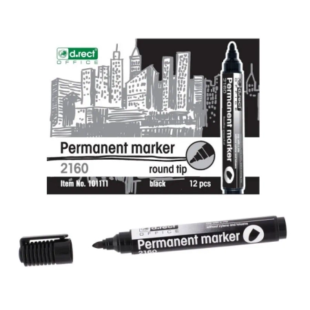 LEV MARKER PERMANENT 2160 CZARNY OP.