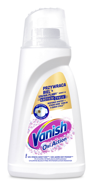 VANISH ODPLAMIACZ OXYACTION WHITE 1L