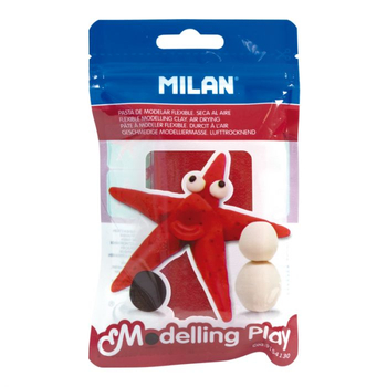 MILAN MODELINA AIR-DRY 100G CZERWONA 9154130