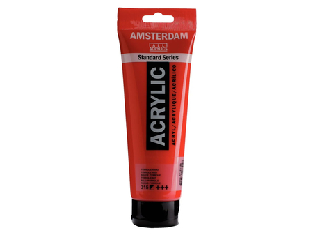 FARBA AKRYL.250ML 315 PYRROLE RED AMSTERDAM