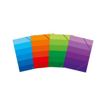 TOP TECZKA Z GUMKĄ OMBRE C4 NIEBIESKA 400104151