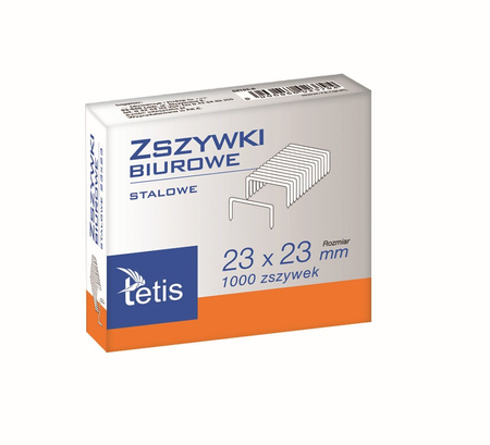 TETIS ZSZYWKI 23/23 240KART 1000SZT GZ103-A