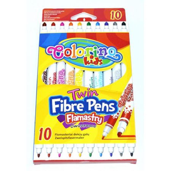 COLORINO KIDS FLAMASTRY DWUSTRONNE 10KOL 13451PTR
