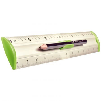 TETIS LINIJKA ALUM.Z 30CM BL040-ZC