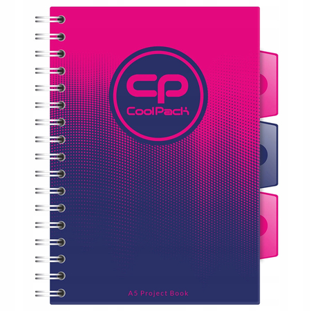 COOLPACK GRADIENT KOŁOZESZYT A5 FRAPE 02985CP