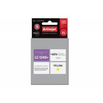 ActiveJet tusz do Brother LC1240Y new AB-1240YNX