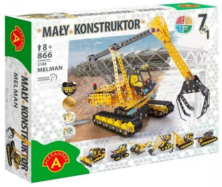 MAŁY KONSTRUKTOR 7W1 MELMAN