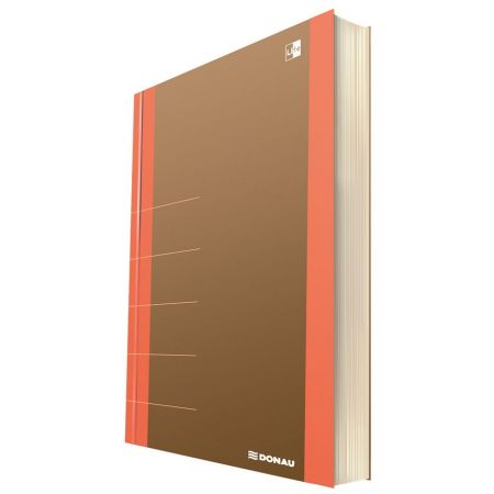 ***DONAU LIFE NOTATNIK 165X210MM 100K NEON POMARAŃCZ 1370001FSC-12
