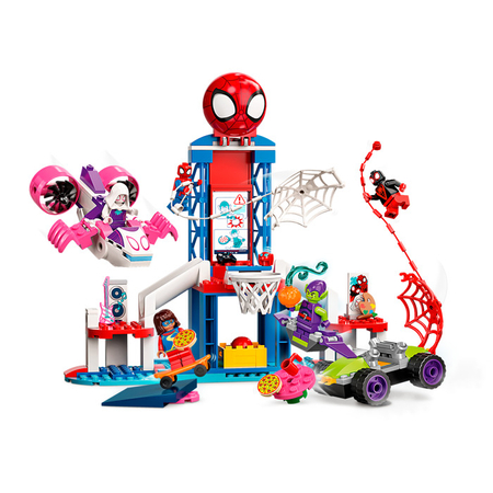 LEGO 10784 SUPER HEROES MARVEL Relaks w kryjówce Spider-Mana