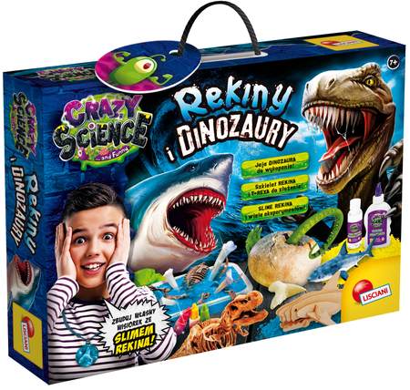Crazy Science Rekiny i dinozaury PL97586 LISCIANI