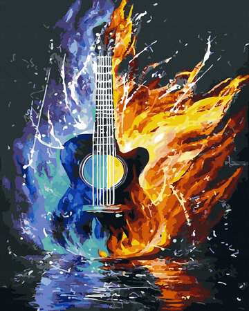 TWOJE HOBBY OGNISTA GITARA GX44237