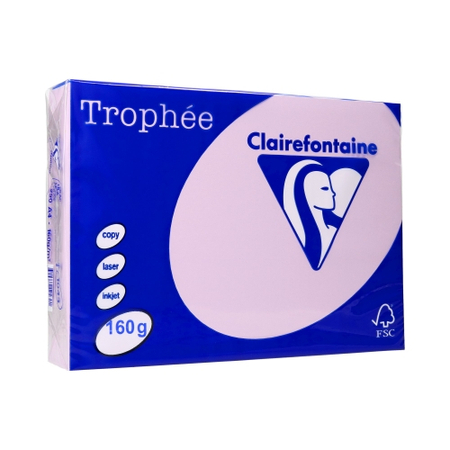 PAP.KSERO A4 160G TROPHEE 1050 LAWENDOWY