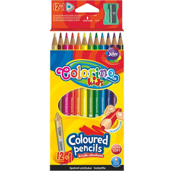 COLORINO KIDS KREDK TRÓJKATNE 12 KOL + TEMPERÓWKA 54706PTR