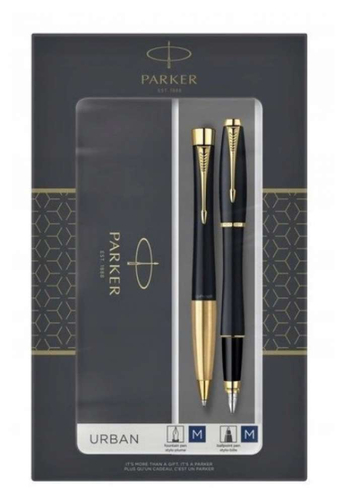 PARKER URBAN DUO PIÓRO+DŁUGOPIS CZARNY MAT GT 2093381