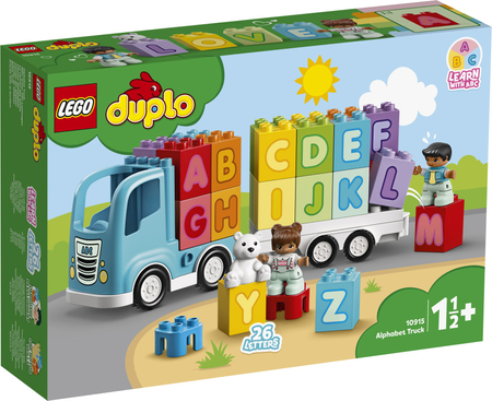 LEGO 10915 DUPLO MY FIRST CIĘŻARÓWKA Z ALFABETEM ( I 2020 )