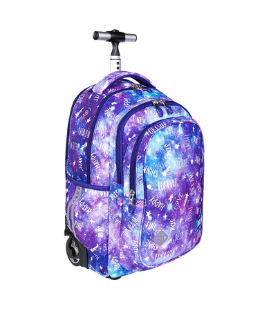 MAJEWSKI STRIGHT PLECAK NA KÓŁKACH TB-01 GALAXY GIRL 657047
