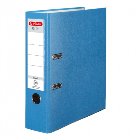 HERLITZ SEGREGATOR A4 8CM PP AQUA Q.FILE 11178936
